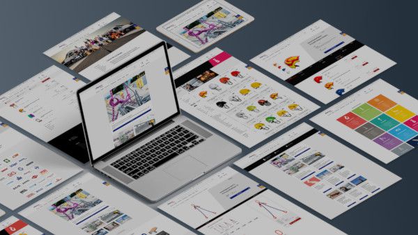 Teaser: Screens neuer E-Shop & Website der Hebetech AG