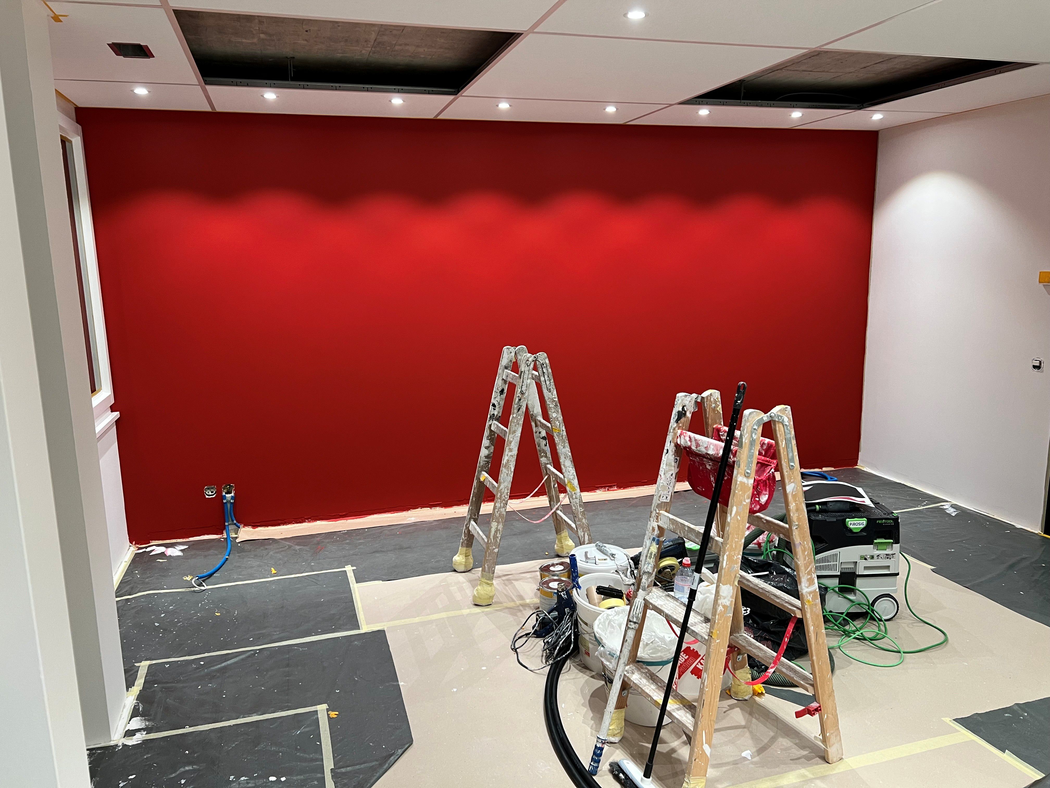 Umbau Cafeteria bei Polynorm