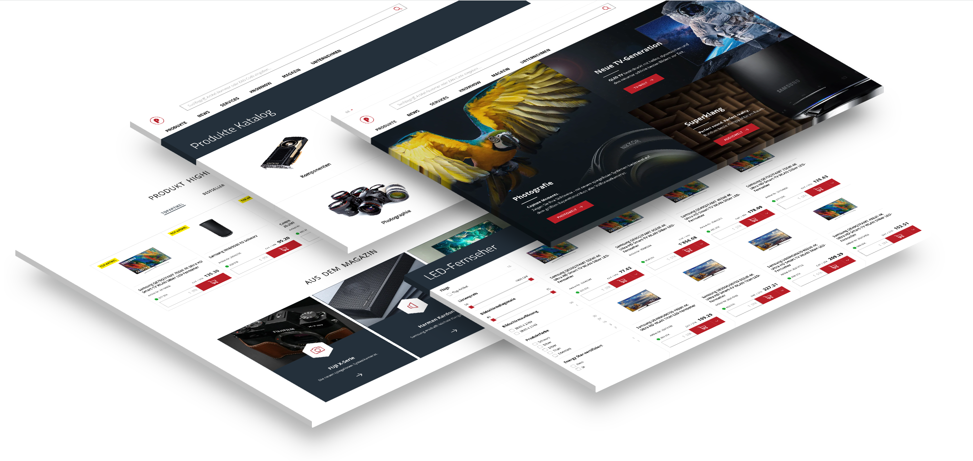 Polynorm E-Shop: Einfache Pflege, ERP-Integration, nutzerfreundliche Oberfläche