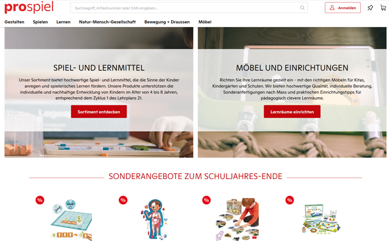 Onlineshop Constri AG